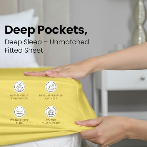 Utopia Bedding 2er-Set Spannbettlaken 140 x 200 cm – OEKO-TEX MADE IN GREEN zertifiziert – 35 cm Tiefe Tasche