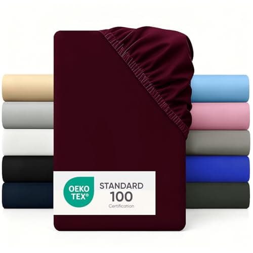 CELESTA Spannbettlaken 140 x 200 cm – 100% Baumwolle (OEKO‑TEX STANDARD 100) – für Matratzen bis 30 cm