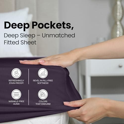 Utopia Bedding 2er-Set Spannbettlaken 140 x 200 cm – OEKO-TEX MADE IN GREEN zertifiziert – 35 cm Tiefe Tasche