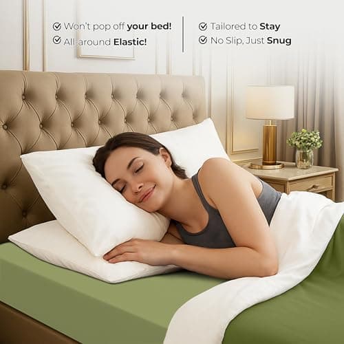 Utopia Bedding 2er-Set Spannbettlaken 140 x 200 cm – OEKO-TEX MADE IN GREEN zertifiziert – 35 cm Tiefe Tasche