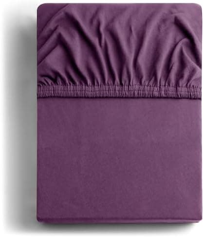 DecoKing Spannbettlaken 180 x 200 & 200 x 200 cm – 100% gekämmte Baumwolle (Jersey)