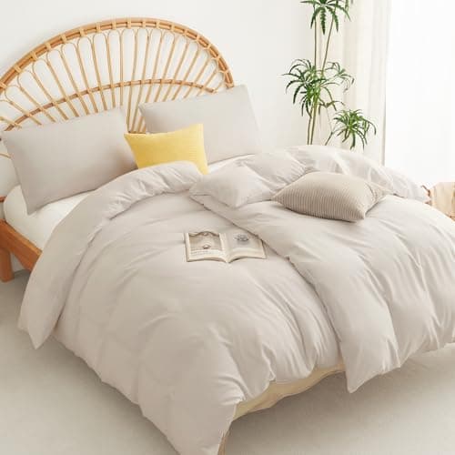 WAVVE Bettwäsche 135x200 – 4‑teiliges Mikrofaser‑Set Anthrazit (inkl. 2×80×80 cm Kissenbezüge) mit Reißverschluss, OEKO‑
