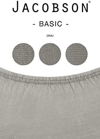 Jacobson Spannbettlaken für Wasserbett & Boxspringbett – 180 × 200 bis 200 × 220 cm