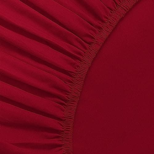 Amazon Basics Spannbettlaken – Mikrofaser Spannbetttuch 150 x 200 x 30 cm (für Matratzen bis 30 cm)