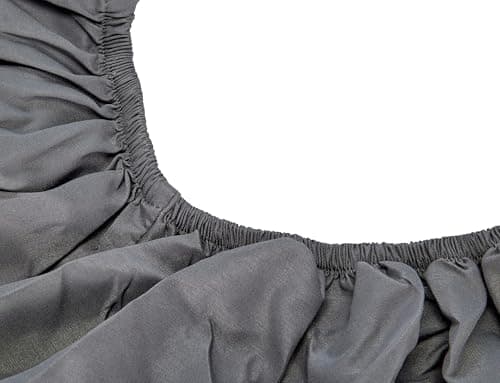 Amazon Basics Spannbettlaken – Mikrofaser Spannbetttuch 150 x 200 x 30 cm (für Matratzen bis 30 cm)