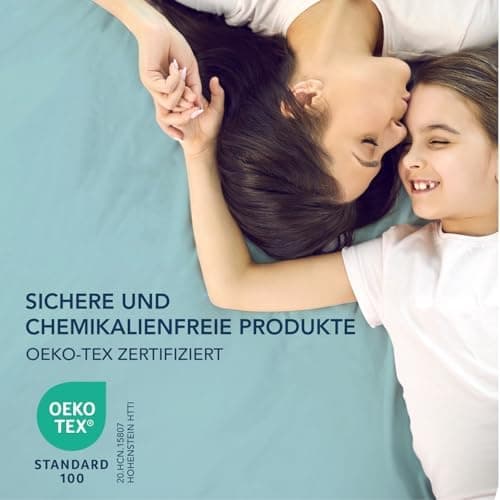 Dreamzie Spannbettlaken – 100% Mikrofaser, 35 cm Tiefe Tasche