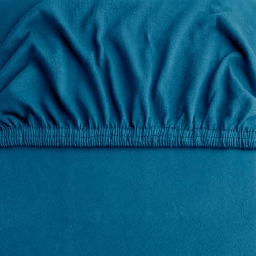 DecoKing Spannbettlaken 180 x 200 & 200 x 200 cm – 100% gekämmte Baumwolle (Jersey)