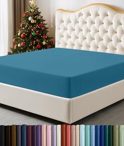 Utopia Bedding 2er-Set Spannbettlaken 140 x 200 cm – OEKO-TEX MADE IN GREEN zertifiziert – 35 cm Tiefe Tasche