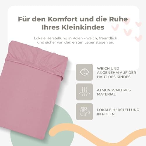 Soft Dream Spannbettlaken 90x200 cm Dunkelgrau – 100% gekämmte Baumwolle Jersey – für Kinder- & Juniorbett