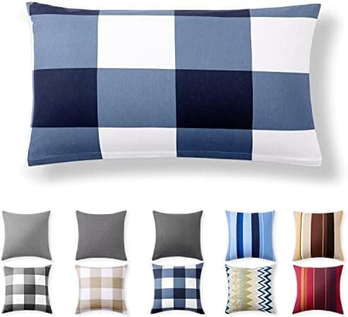 2er-Set Kissenbezüge 40 x 80 cm – Renforcé, 100% Baumwolle, superweich mit Reißverschluss, Babyrosa