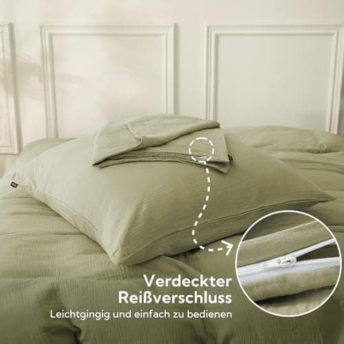 SOULFUL Doppelte Musselin-Kissenbezug 40x80 cm – Baumwolle, OEKO-TEX STANDARD 100
