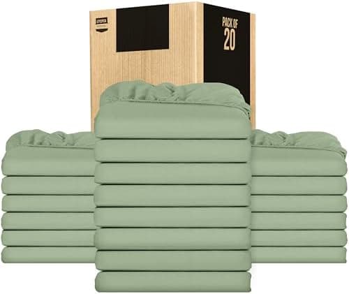 Utopia Bedding 2er-Set Spannbettlaken 140 x 200 cm – OEKO-TEX MADE IN GREEN zertifiziert – 35 cm Tiefe Tasche