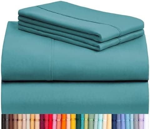 LuxClub Spannbettlaken 90–100x200 cm – 100% Jersey-Baumwolle | 30 cm Steghöhe | Weich & knitterfrei