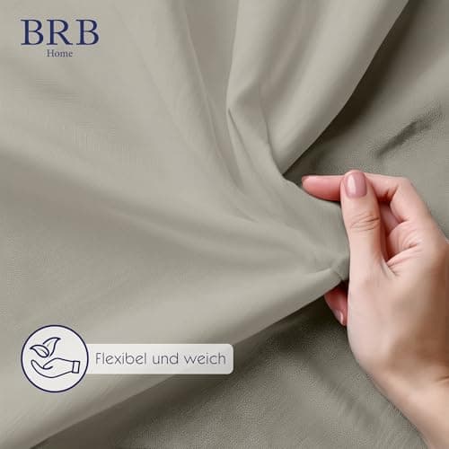 Spannbettlaken 90×200 cm – 100% Baumwolle (Oeko‑TEX) – für dicke Matratzen bis 27 cm