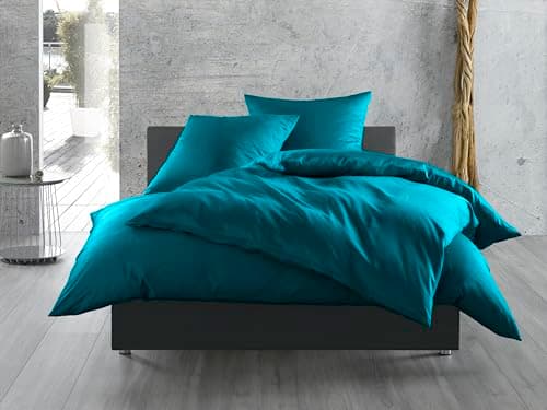 Bettwäsche Mako‑Satin (Baumwollsatin) 140 x 200 cm – OEKO‑TEX STANDARD 100