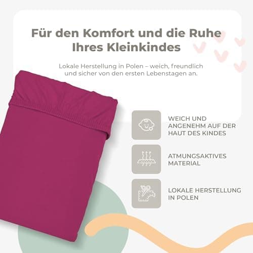 Soft Dream Spannbettlaken 90x200 cm Dunkelgrau – 100% gekämmte Baumwolle Jersey – für Kinder- & Juniorbett