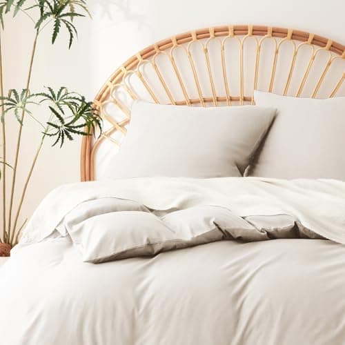 WAVVE Bettwäsche 135x200 – 4‑teiliges Mikrofaser‑Set Anthrazit (inkl. 2×80×80 cm Kissenbezüge) mit Reißverschluss, OEKO‑
