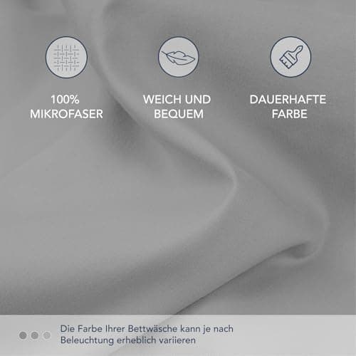 Dreamzie Spannbettlaken – 100% Mikrofaser, 35 cm Tiefe Tasche