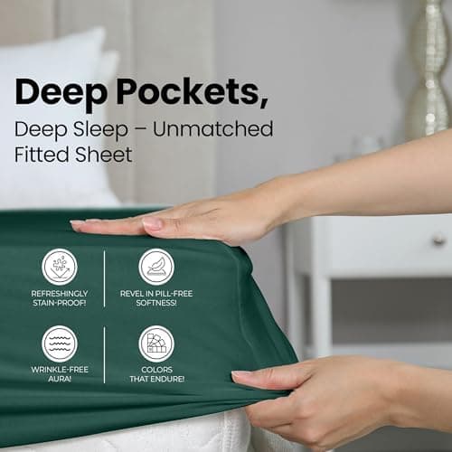 Utopia Bedding 2er-Set Spannbettlaken 140 x 200 cm – OEKO-TEX MADE IN GREEN zertifiziert – 35 cm Tiefe Tasche