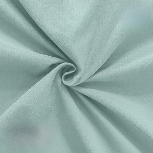 BARBONS Spannbettlaken 140x200 cm – 100% Baumwolle Jersey, für Boxspringbett & Matratzen bis 27 cm – Hellgrau