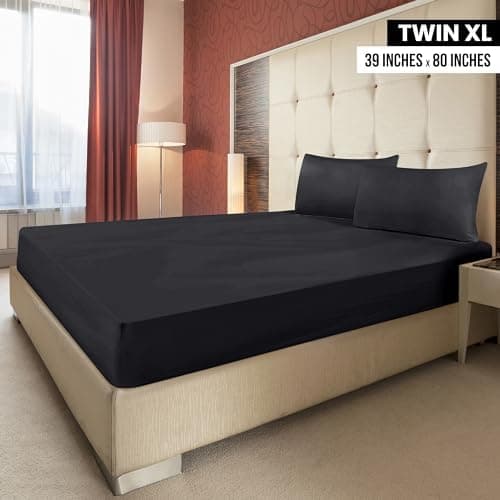 Utopia Bedding 2er-Set Spannbettlaken 140 x 200 cm – OEKO-TEX MADE IN GREEN zertifiziert – 35 cm Tiefe Tasche