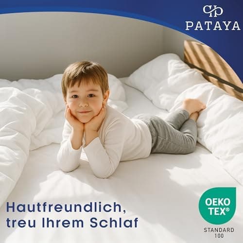 Pataya Spannbettlaken 140x200 cm – Oeko-TEX® Baumwollmischung, für Matratzen bis 25 cm (Anthrazit)