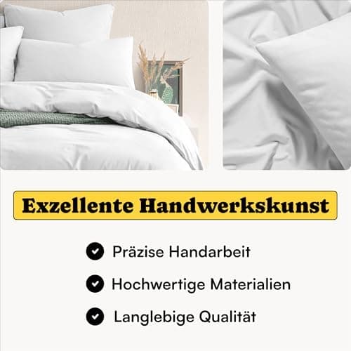 Perkal Kissenbezug Set 40x80 cm (2er) – 100% Bio-Baumwolle