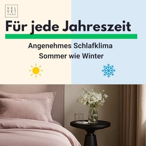 Bettwäsche 155x220 Baumwolle Jeans Blau – 2-teilig mit Reißverschluss, Bettbezug 155x220 + Kissenbezug 80x80