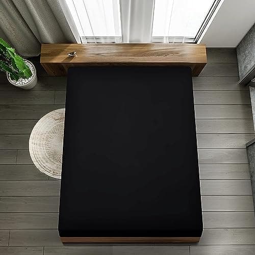 Utopia Bedding 2er-Set Spannbettlaken 140 x 200 cm – OEKO-TEX MADE IN GREEN zertifiziert – 35 cm Tiefe Tasche