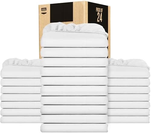 Utopia Bedding 2er-Set Spannbettlaken 140 x 200 cm – OEKO-TEX MADE IN GREEN zertifiziert – 35 cm Tiefe Tasche