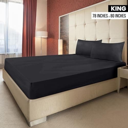 Utopia Bedding 2er-Set Spannbettlaken 140 x 200 cm – OEKO-TEX MADE IN GREEN zertifiziert – 35 cm Tiefe Tasche