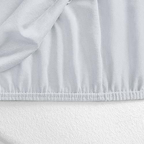 Mixibaby Spannbettlaken (Jersey) – 100% Baumwolle, 140 x 200 cm, Schwarz