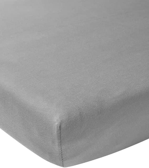 Meyco Home Spannbettlaken (Jersey) – 100% Baumwolle, 120×200 cm (für Matratzen bis 30 cm)