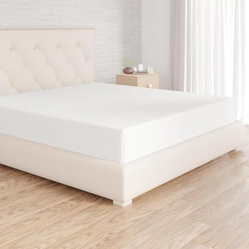 Amazon Basics Spannbettlaken – Mikrofaser Spannbetttuch 150 x 200 x 30 cm (für Matratzen bis 30 cm)