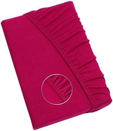 Jersey-Spannbettlaken 100% Baumwolle 180×200–200×200 cm