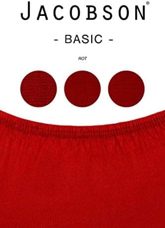 Jacobson Spannbettlaken für Wasserbett & Boxspringbett – 180 × 200 bis 200 × 220 cm