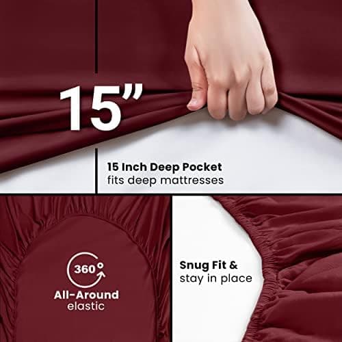 Utopia Bedding 2er-Set Spannbettlaken 140 x 200 cm – OEKO-TEX MADE IN GREEN zertifiziert – 35 cm Tiefe Tasche