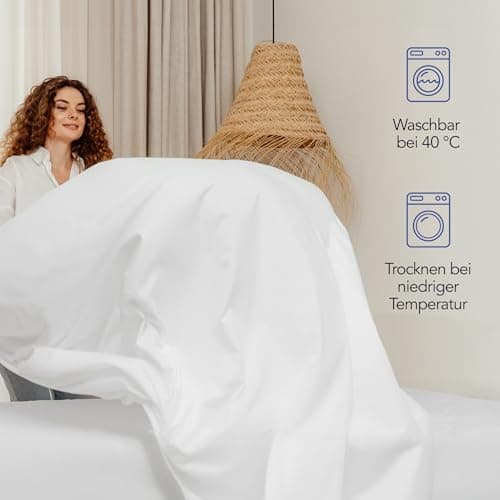 Dreamzie Spannbettlaken 120x200 cm – 100% Mikrofaser, Hoher Steg bis 35 cm