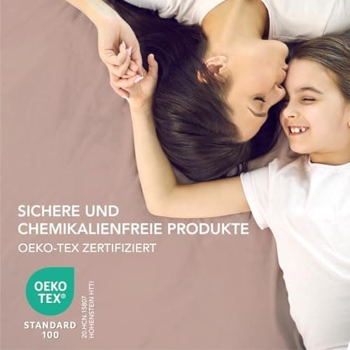 Dreamzie Spannbettlaken – 100% Mikrofaser, 35 cm Tiefe Tasche
