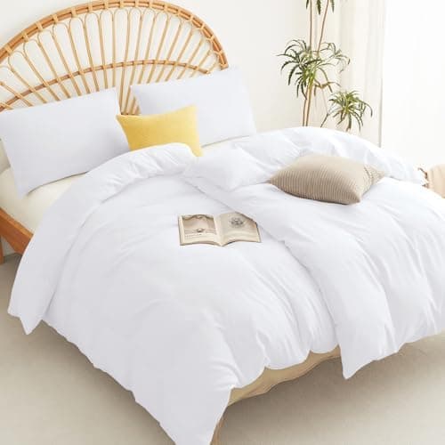 WAVVE Bettwäsche 135x200 – 4‑teiliges Mikrofaser‑Set Anthrazit (inkl. 2×80×80 cm Kissenbezüge) mit Reißverschluss, OEKO‑
