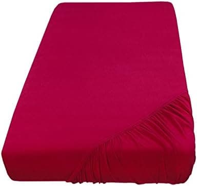 Jersey-Spannbettlaken 100% Baumwolle 180×200–200×200 cm