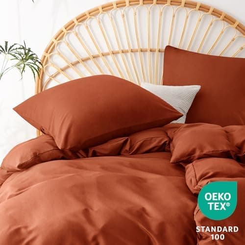 WAVVE Bettwäsche 135x200 – 4‑teiliges Mikrofaser‑Set Anthrazit (inkl. 2×80×80 cm Kissenbezüge) mit Reißverschluss, OEKO‑