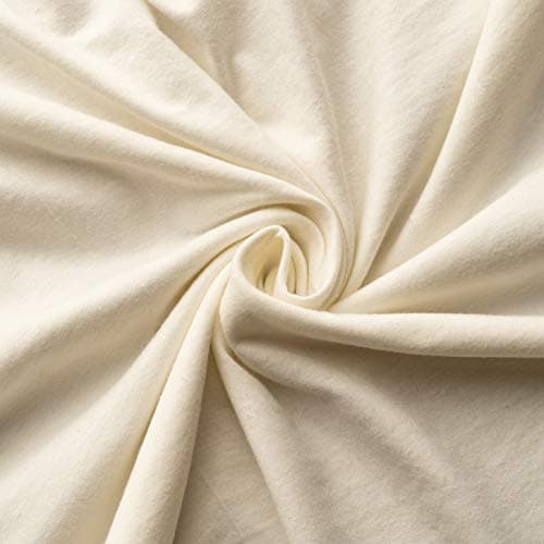 VelvetHome Spannbettlaken 120 x 200 cm – 100% gekämmte Baumwolle (Jersey), passend für Matratzen bis 25 cm