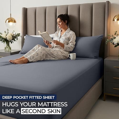 Utopia Bedding 2er-Set Spannbettlaken 140 x 200 cm – OEKO-TEX MADE IN GREEN zertifiziert – 35 cm Tiefe Tasche