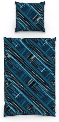 LARAWELL Bettwäsche-Set 135x200 Baumwolle