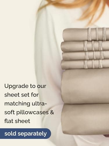 Spannbettlaken 180x200 cm – Extra tiefes Spannbetttuch bis 40 cm (16") – Weiche gebürstete Mikrofaser, knitterfrei & sch