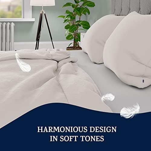 sleepwise Bettwäsche 135x200 Mikrofaser – ÖKO‑TEX zertifiziert, bügelfrei & knitterfrei, 2‑tlg. (inkl. 80x80 cm Kissenbe