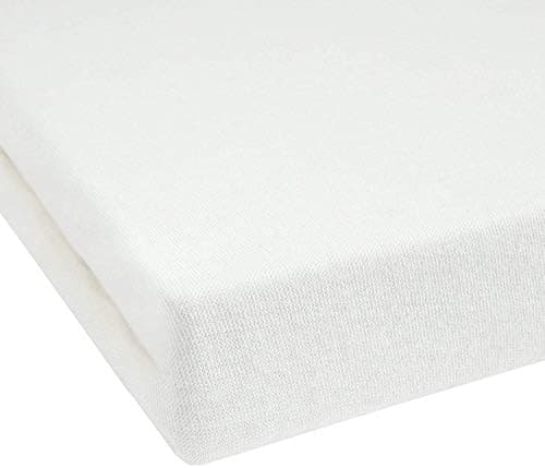 NatureMark Jersey-Spannbettlaken – 100% Baumwolle, 120 x 200 cm (Schoko Braun)