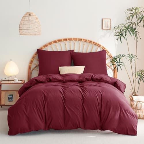 WAVVE Bettwäsche 135x200 – 4‑teiliges Mikrofaser‑Set Anthrazit (inkl. 2×80×80 cm Kissenbezüge) mit Reißverschluss, OEKO‑