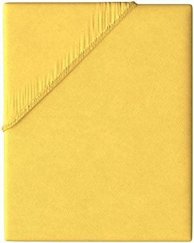 Leonado Vicent Spannbettlaken – 100% Baumwolle Jersey, Größen 180×200 & 200×200 cm, Grau